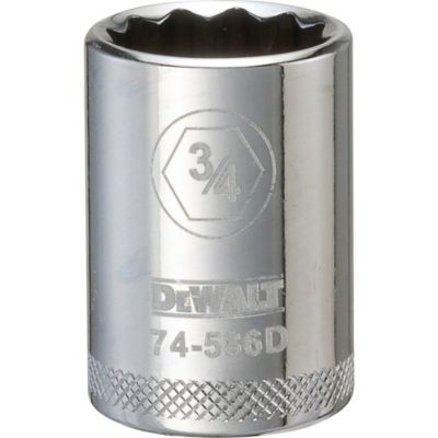 DeWALT 1/2 in. Drive 3/4 in. 12-Point Socket