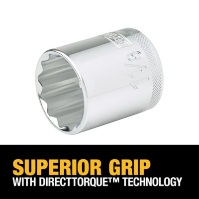 Image showing  1/2 in. Drive SAE 1-1/8 in. 12-Point Socket