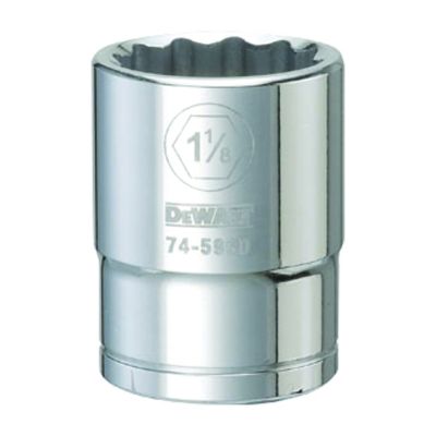 DeWALT 3/4 in. Drive 1-1/8 in. 12-Point Socket