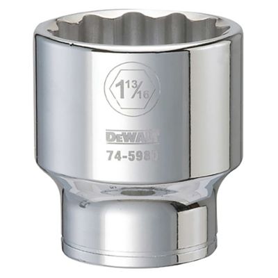 DEWALT 3/4 in. Drive SAE 1-13/16 in. 12-Point Socket