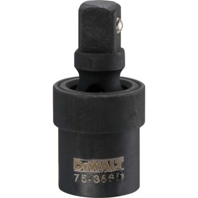 DeWALT DWMT75366OSP 1/2" Drive Female to 1/2" Drive Male Impact Ready Universal Joint