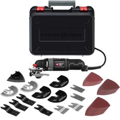 PORTER-CABLE Corded Oscillating Tool Kit with 52 pc. accessory set