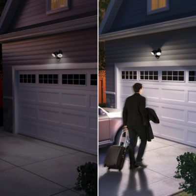 Image showing  Wired Motion LED Security Light, Black