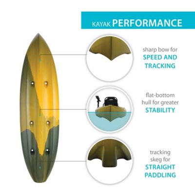 Image showing  10 ft. 3 in. Tamarack Pro Sit-on-Top Fishing Kayak, Safari Fusion