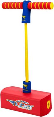 Flybar My First Foam Pogo Jumper for Kids Fun, Safe Pogo Stick, Ages 3+, Toddler Toys, Up to 250 lbs., Red