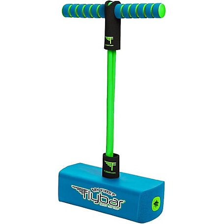 Flybar My First Foam Pogo Jumper for Kids Fun, Safe Pogo Stick, Ages 3+, Toddler Toys, Up to 250 lbs., Blue