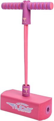 Flybar My First Foam Pogo Jumper for Kids Fun, Safe Pogo Stick, Ages 3+, Toddler Toys, Up to 250 lbs., Pink