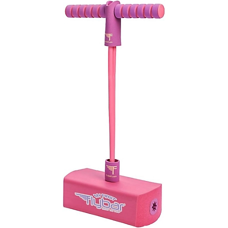 Flybar My First Foam Pogo Jumper for Kids Fun, Safe Pogo Stick, Ages 3+, Toddler Toys, Up to 250 lbs., Pink
