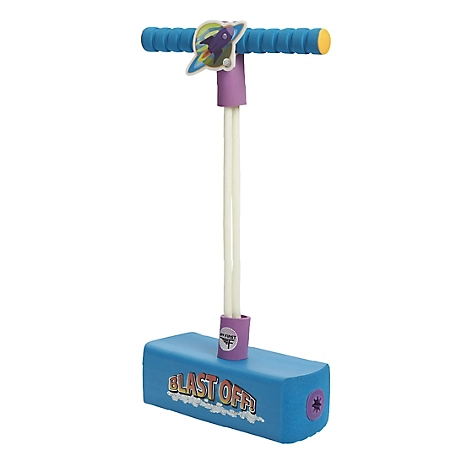 Flybar My First Foam Pogo Jumper for Kids Fun, Safe Pogo Stick, Ages 3+, Toddler Toys, Up to 250 lb., Rocket