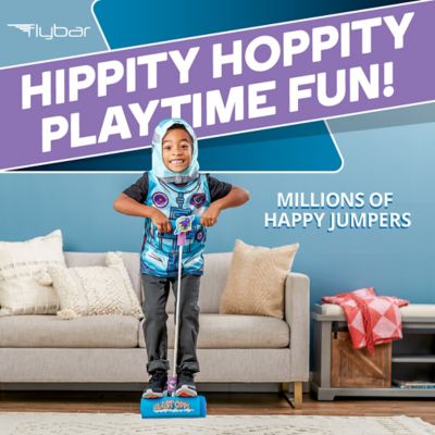 Image showing  My First Foam Pogo Jumper for Kids Fun, Safe Pogo Stick, Ages 3+, Toddler Toys, Up to 250 lb., Rocket