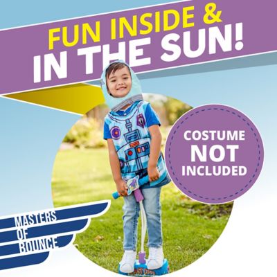 Image showing  My First Foam Pogo Jumper for Kids Fun, Safe Pogo Stick, Ages 3+, Toddler Toys, Up to 250 lb., Rocket