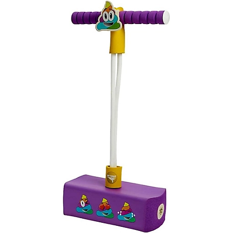 Flybar My First Foam Pogo Jumper for Kids Fun, Safe Pogo Stick, Ages 3+, Toddler Toys, Up to 250 lbs., Rainbow Poop