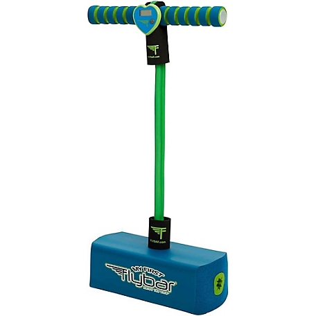 Flybar My First Foam Pogo Jumper for Kids Fun, Safe Pogo Stick, Ages 3+, Toddler Toys, Up to 250 lbs., Blue LED