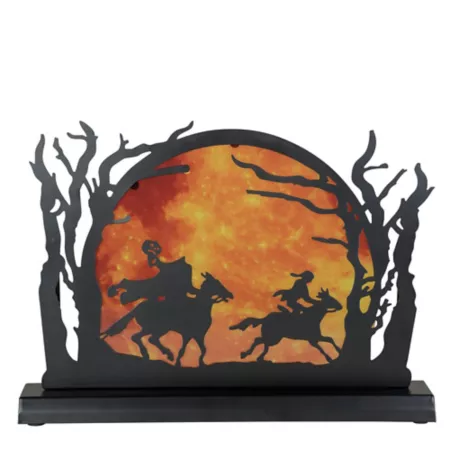 Red Shed Sleepy Hollow Light Decor Halloween Novelty Lights