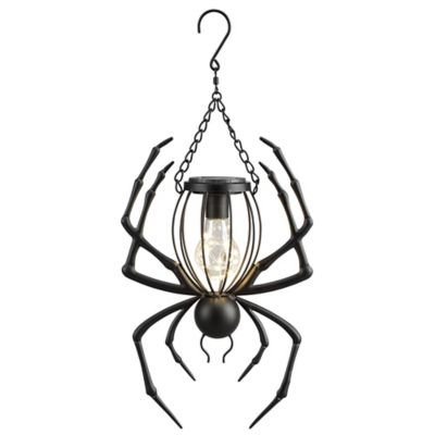 Red ShedIron/Solar Spider Hanging Lantern
