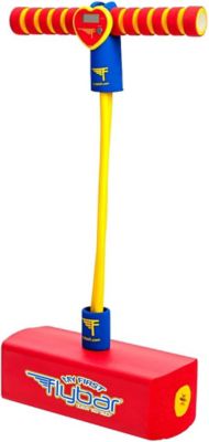 Flybar My First Foam Pogo Jumper for Kids Fun, Safe Pogo Stick, Ages 3+, Toddler Toys, Up to 250 lbs., Red LED