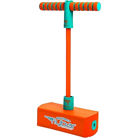 Flybar My First Foam Pogo Jumper for Kids Fun, Safe Pogo Stick, Ages 3+, Toddler Toys, Up to 250 lbs., Orange