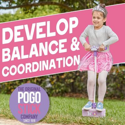 Image showing  My First Foam Pogo Jumper for Kids Fun, Safe Pogo Stick, Ages 3+, Toddler Toys, Up to 250 lbs., Princess