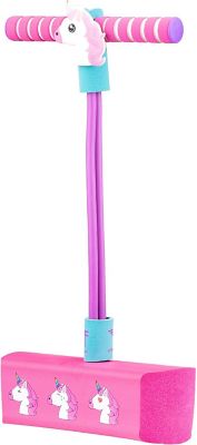 Flybar My First Foam Pogo Jumper for Kids Fun, Safe Pogo Stick, Ages 3+, Toddler Toys, Up to 250 lbs., Unicorn