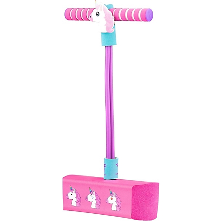 Flybar My First Foam Pogo Jumper for Kids Fun, Safe Pogo Stick, Ages 3+, Toddler Toys, Up to 250 lbs., Unicorn
