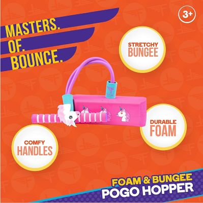 Image showing  My First Foam Pogo Jumper for Kids Fun, Safe Pogo Stick, Ages 3+, Toddler Toys, Up to 250 lbs., Unicorn
