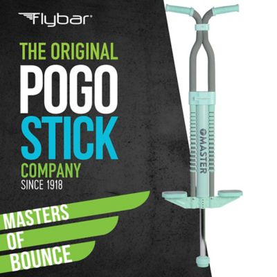 Image showing  Master 2.0 Foam Pogo Stick for Boys' and Girls Ages 9 and Up, 80-160 lb., Gray/Sea