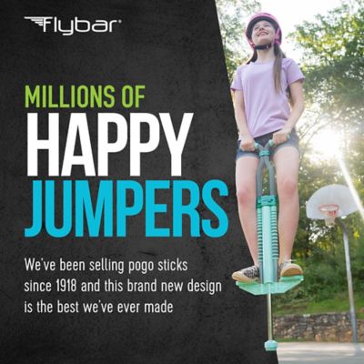 Image showing  Master 2.0 Foam Pogo Stick for Boys' and Girls Ages 9 and Up, 80-160 lb., Gray/Sea