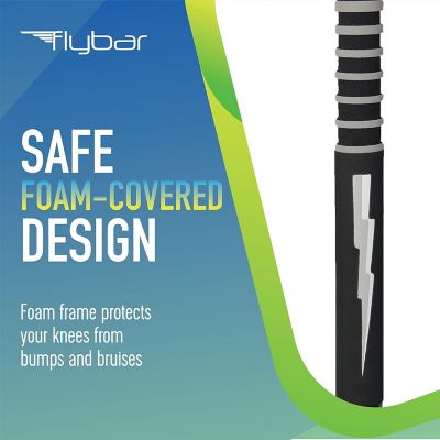 Image showing  Maverick 2.0 Foam Pogo Stick for Kids Ages 5 and Up, 40-80 lb., Black/Lightning