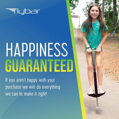 Image showing 5 th Flybar Maverick 2.0 Foam Pogo Stick for Kids Ages 5 and Up, 40-80 lb., Black/Lightning