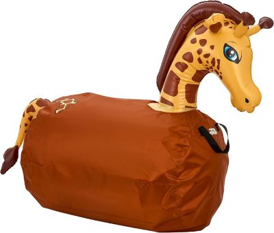 Waddle Large Inflatable Bouncy Hopper - Ride On, Indoor, Outdoor Toys, Toys for Girls' and Boys, Up to 250lbs, Age 5+, Giraffe