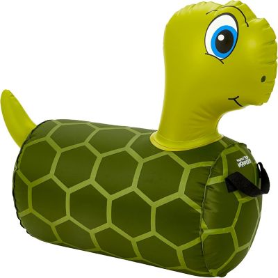 Waddle Hip Hopper Inflatable Hopping Animal Bouncer, Ages 2+, Supports Up to 85 lbs. Turtle