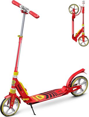 SKIDEE Kids Scooter 2 Wheel Scooter, Adjustable Handles, Folding Scooter, Kick Scooters, Ages 5 and Up, Speed