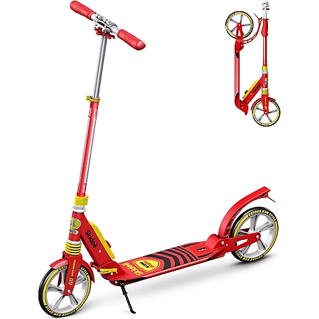 SKIDEE Kids Scooter 2 Wheel Scooter, Adjustable Handles, Folding Scooter, Kick Scooters, Ages 5 and Up, Speed