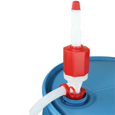 Zeeline by Milton Manual Polyethylene/Polypropylene Siphon Drum Pump with Hose, 7 GPM