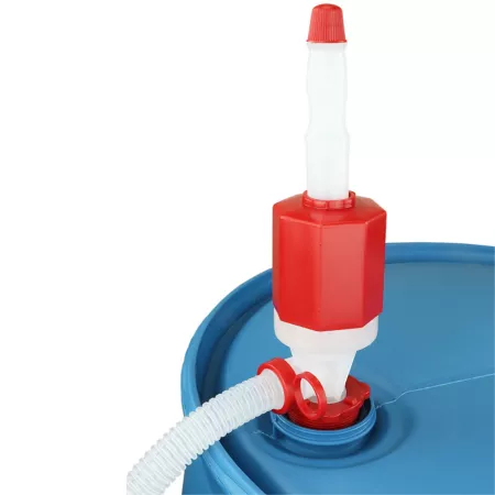 Zeeline by Milton Manual Polyethylene/Polypropylene Drum Siphon Pump with Hose 7 GPM Oil Pumps