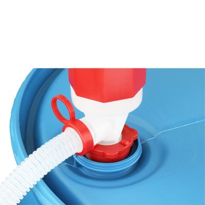 Image showing  Manual Polyethylene/Polypropylene Siphon Drum Pump with Hose, 7 GPM