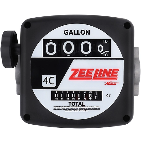Zeeline by Milton Mechanical Diesel Flow Meter