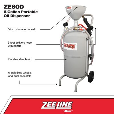 Image showing  6-Gallon Portable Oil Dispenser