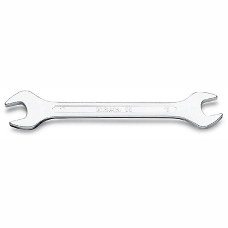 Beta Tools 55 Series Double End, Open End Wrench, Matte Chrome Finish, Metric, 4X5 mm