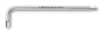 Beta Tools 96BPINOX Ball End Hex Key, Inox Stainless Steel, 5/32 in.