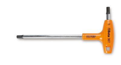 Beta Tools Hex Key Wrench with High Torque T-Handle, Metric, 96T 2mm