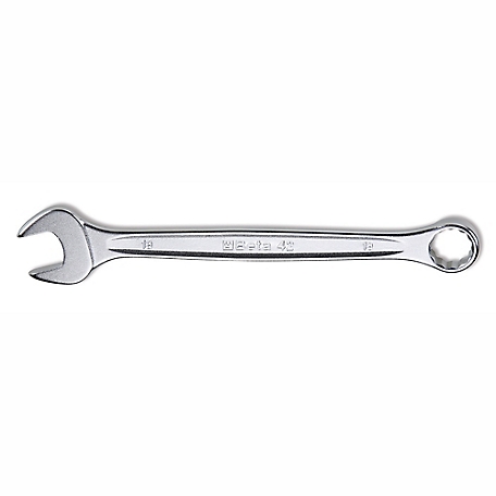 Beta Tools 42N 12-Point 15 degree Metric Offset Combination Wrench, Slim Profile, 15 mm