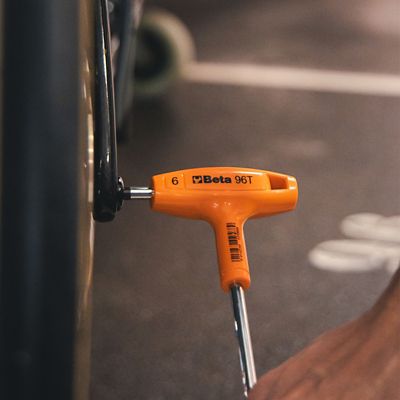 Image showing  Hex Key Wrench with High Torque T-Handle, SAE, 96T AS 9/64