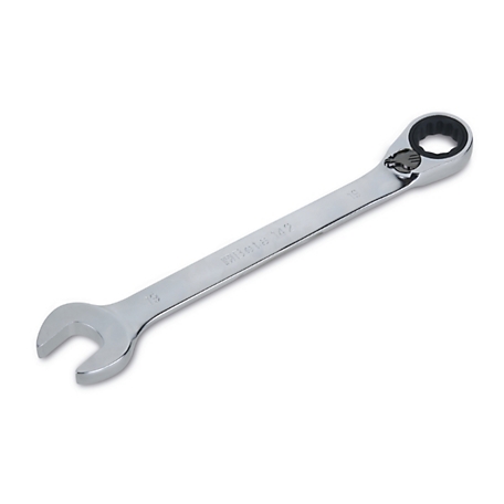 Beta Tools 142 12-point Reversible Ratcheting Combination Wrench, 7 mm