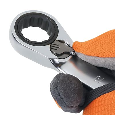 Image showing  142 12-Point Reversible Ratcheting Combination Wrench, 18mm