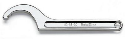 Beta Tools Fixed-Hook Spanner Wrench with Square Nose, 99 68 75