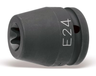 Beta Tools 3/4 in. Drive Impact Socket, for Torx Head Screws, 728FTX 24