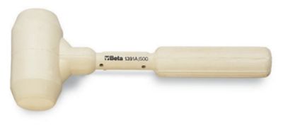 Beta Tools Dead-Blow Hammer for Tile Workers, Entirely Covered with Rubber, 1391A 1000