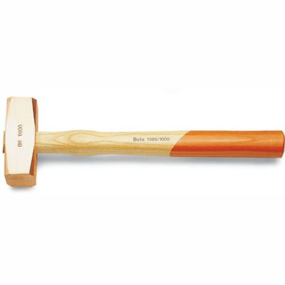 Beta Tools Copper Head Wood Handle Drilling Hammer, 1385 400