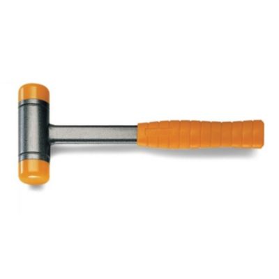 Beta Tools Dead-Blow Hammer with Interchangeable Plastic Faces, Steel Shaft, 1392 40